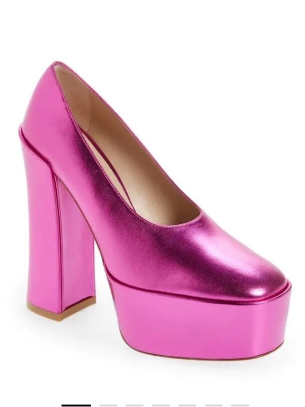 Stuart Weitzman Sky-high 145 Azalea Platform Pump size 8.5